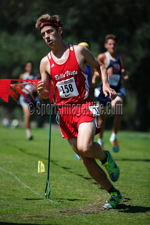 2014StanfordD2Boys-071.JPG - D2 boys race at the Stanford Invitational, September 27, Stanford Golf Course, Stanford, California.